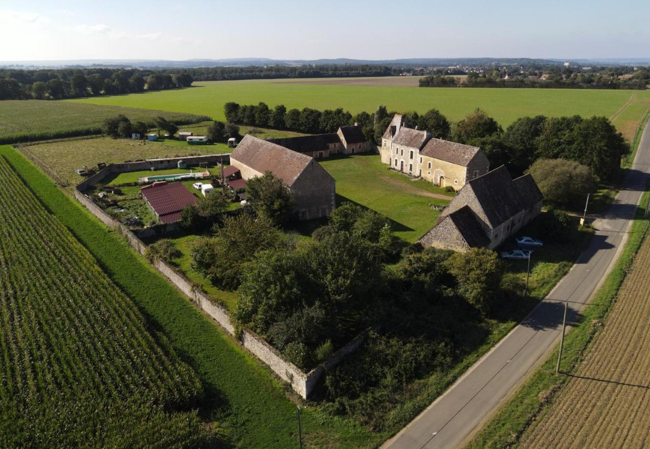 Manoir Du Bois Joly - Cabanes De Berger Margon  Exterior foto